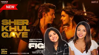 FIGHTER : Sher Khul Gaye - Song Reaction | Hrithik Roshan is BACK