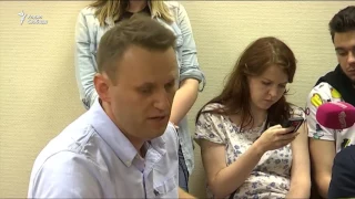 Алексей Навальный арестован на 30 суток