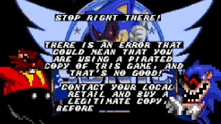 SONIC.EXE MEGA CD PORT (Pirated Sonic The Hedgehog Horror Game)