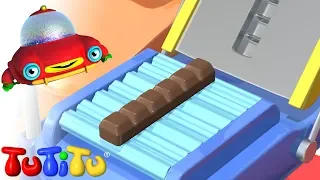 🎁TuTiTu Builds a Chocolate - 🤩Fun Toddler Learning with Easy Toy Building Activities🍿