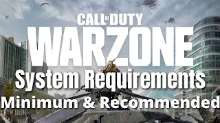 Call of Duty Warzone System Requirements || Minimum & Recommended System Requirements || COD Warzone