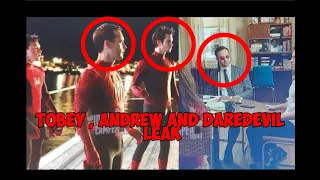 NEW ALLEGED SPIDERMAN NO WAY HOME LEAKS | TOBEY AND DAREDEVIL LEAK FOOTAGE ?! 2ND TRAILER