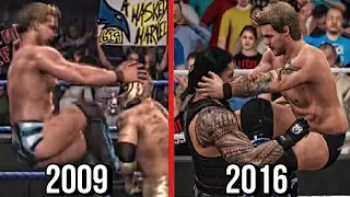 The Evolution Of Chris Jericho's Codebreaker! ( SVR 2009 To WWE 2K17 )