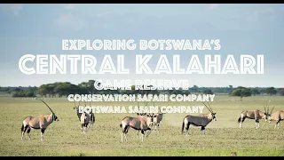 Visit the Central Kalahari with Botswana Safari Company [Hi-Def]