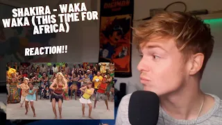 Shakira - Waka Waka (This Time for Africa) (The Official 2010 FIFA World Cup™ Song) | REACTION🔥