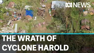 Tonga braces for Cyclone Harold damage after destruction in Fiji and Vanuatu | ABC News