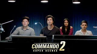 Commando 2 Super Scene | Zafar ki maut ko aise zaya hone dogi!? | Vidyut Jammwal | Adah Sharma