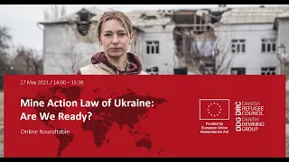 Online Roundtable 'Mine Action Law of Ukraine: Are We Ready?'