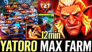 🔥 YATORO Troll Warlord 12min Fury MAX FARM — Swift Blink + EOS 100% Legit Carry Dota 2 Pro