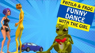 Patila - Missed Stranger Girl. Patila & Crazy Frog Funny Competition. Patila Dance With Crazy Frog