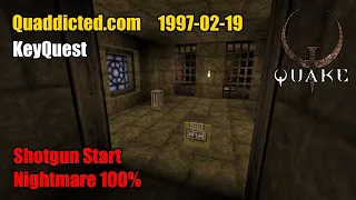 Quaddicted - 1997-02-19: keyquest.zip - KeyQuest (Nightmare 100%)