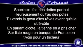 Sexion d'Assaut - J'Reste Debout (Paroles) HD 2012 (Lyrics)