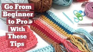Most Frequently Asked Beginner Crochet Questions 🤔 Plus Tips!  🤩 🧶