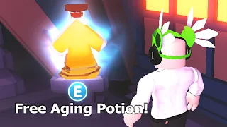 How to get AGING POTIONS *FAST* in Adopt Me!