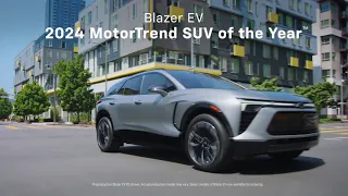2024 Blazer EV MotorTrend SUV of the Year™ | Chevrolet Canada
