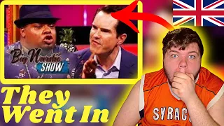 Americans 1ST Time Ever Seeing The Big Narstie Show | Big Narstie vs Jimmy Carr In EPIC Roast Battle