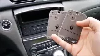 Renault Laguna 2 phase 1 - Card programming