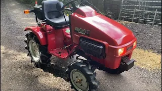 Honda Mighty 130D 4X4 Mini Japanese Compact Tractor