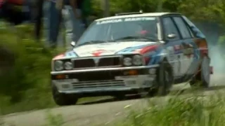 Lancia Delta Integrale - Awesome RALLY In Car with Yves Loubet