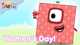 Happy Women's Day | Learn to Count 123 | Cartoons for kids | Numberblocks