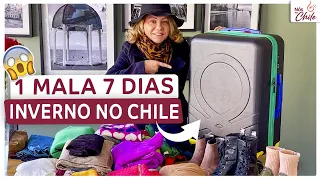 MALA DE INVERNO: Qual roupa levar para o FRIO NO CHILE 2023