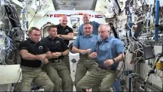 Expedition 40 Hands Over the Space Station to Expedition 41