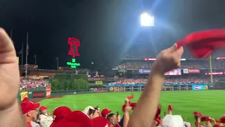 Phillies Wildcard Game 2 vs Marlins @ CBP 10/4/23 Postgame "Dancing on My Own" Celebration