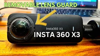 New Insta360 X3 Standard Removable Lens Guards - Review