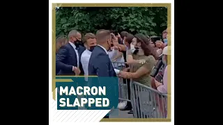 Man held over Macron slap was medieval swordsmanship fan - #SHORTS