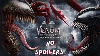 VENOM: LET THERE BE CARNAGE, GOOD TO GREAT BUT COULD'VE BEEN BETTER...