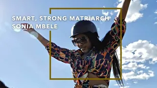 Smart, strong matriarch Sonia Mbele raising her boys to be men