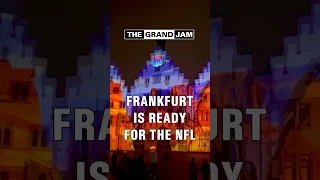 Frankfurt is ready for the NFL. Country Roads in Frankfurt. #rtlnfl #nfldeutschland #thegrandjam2023