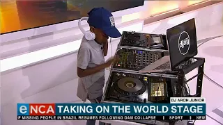 DJ Arch Junior performs live on eNCA