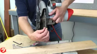 How to Replace the Blade on a Miter Saw--A Quick Fix