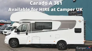 Carado A 361 Available For Hire At Camper UK