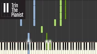 Antonio Vivaldi "Spring" (La primavera) - Piano tutorial + Sheet music