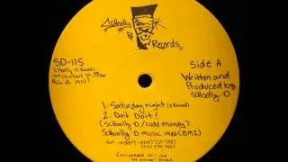SCHOOLLY D - Saturday Night (12") / Side A - 1986