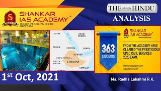 The Hindu Daily News Analysis || 1st October 2021 || UPSC Current Affairs || Prelims 2021 & Mains