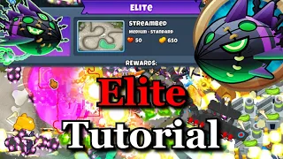 Lych Elite Tutorial ||  New Boss Bloon  || Streambed (BTD6)