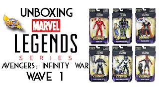 Marvel Legends Avengers: Infinity War Wave 1 Unboxing