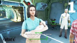 Fallout 4 PC [Vault 111 Quest - Out of Time] Gameplay Walkthrough [Full Game] No Commentary Part 1