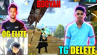 OG ELITE PLAYERS REACT TG DELETE 1 VS 7 KILL | FREE FIRE ESPORTS KILLER FF, PAHADI GAMING, JONTY FF