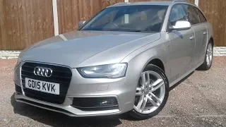 GD15KVK Audi A4 2.0 TDI 150 S Line 5Dr Multitronic AUTO