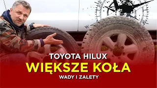 Większe koła do Toyoty Hilux. Co warto o tym wiedzieć