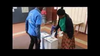 South African Election - Imizamo Yethu Township Polling Station - Mandela Park - Hout Bay - Ed Rice