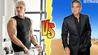 Dolph Lundgren VS George Clooney Transformation ⭐ 2022