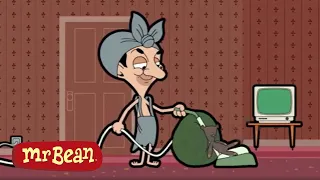 Mr Bean's Hoovering Up | Mr Bean Animated Season 1 | Funniest Clips | Mr Bean Cartoons