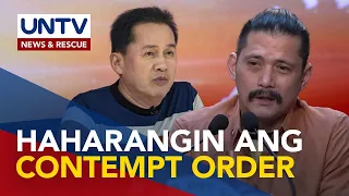 Sen. Padilla, nangangalap na ng pirma para baliktarin ang contempt order vs Quiboloy