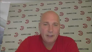 Atlanta Hawks GM Travis Schlenk speaks after reliving Lloyd Pierce of head coaching duties