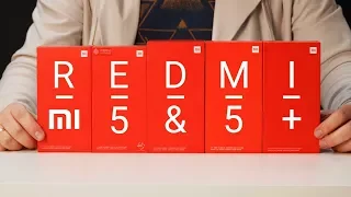 Xiaomi Redmi 5 и Redmi 5 Plus в синем, черном и золотом + РОЗЫГРЫШ Xiaomi Redmi 5